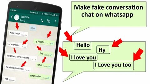 Exclusive How to make fake chat or fake group chat on WhatsA