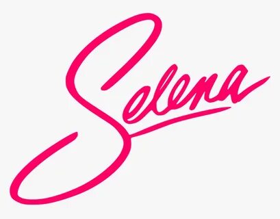 Pink,line Art,area - Selena Quintanilla Signature, HD Png Do