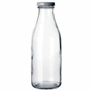 Бутылка прозрачная с крышкой 1 л, стекло, P.L. Proff Cuisine