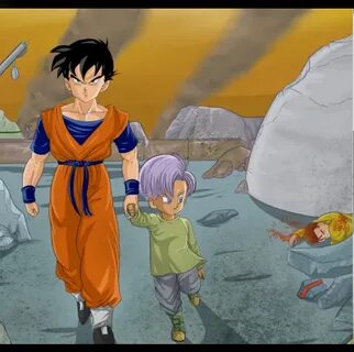 Mirai Gohan and trunks - Dragon Ball Z Fan Art (27535671) - 