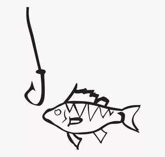 Fish And Hook - صيد الاسماك صور متحركة , Transparent Cartoon