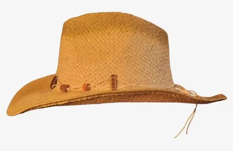 Straw Cowboy Hat Png - Cowboy Hat Side Png Transparent PNG -