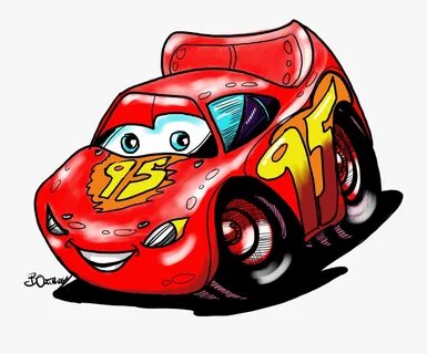 Lightning Mcqueen Cars 2 Drawing Cartoon - Drawing Lightning