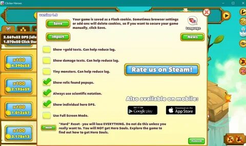 Clicker Heroes Hacked Import - stigman