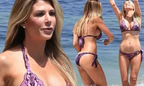 Former Real Housewife of OC and mother of three Alexis Belli