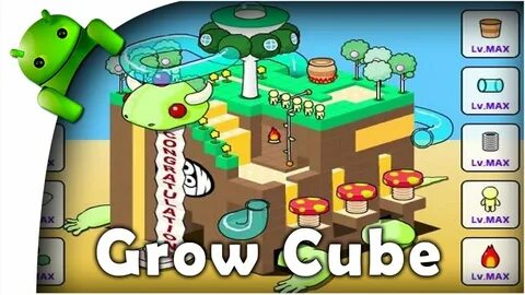 Xalogame - Grow Cube gameplay - game cute - YouTube