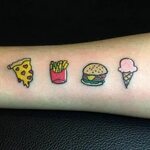 The Four Best Friends That Anyone Could Have Food tattoos, T