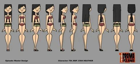 Heather Total drama island, Cartoon movie characters, Charac