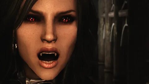 bvfe better vampire fangs and eyes at skyrim nexus mods and 