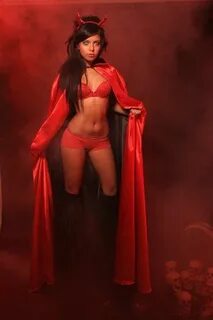 Sexy Devil Costume For Halloween Pictures, Photos, and Image