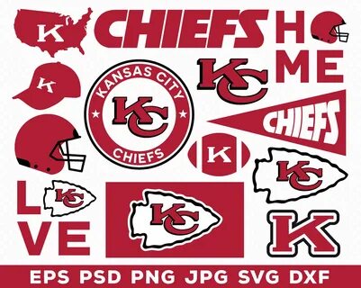 Chiefs Svg KC Chiefs fan KC Chiefs SVG Sports Cricut Kansas 