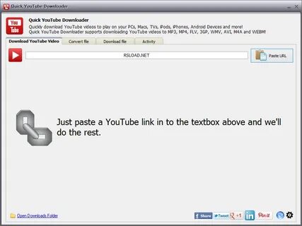 Quick YouTube Downloader 2014 5.24