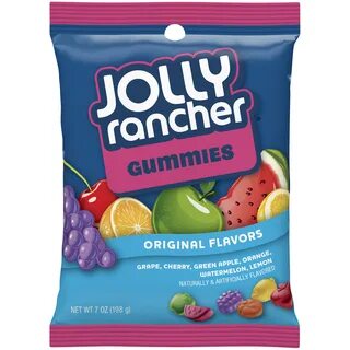 Jolly Rancher, Original Gummies, 7 Oz - Walmart.com - Walmar