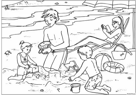 https://www.google.hu/blank.html Beach coloring pages, Summe