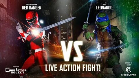 Leonardo vs. Red Ranger - Character Select #2 - YouTube