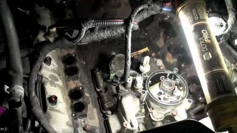 6.0L egr cooler/oil cooler replacement - YouTube