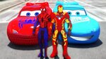 Spiderman Driving Cars