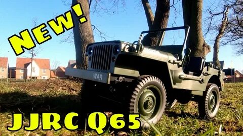 JJRC Q65 RC Willys MB Jeep. 1/10 Scale Cheap $50 RC Truck. R