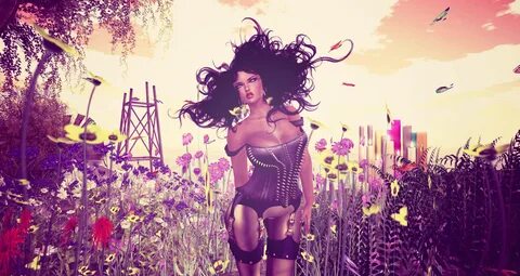 Wallpaper : purple, violet, hair, corset, pink, happiness, s