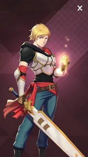 Jaune Arc’s Mistral Era outfit art in RWBY Amity Arena, also
