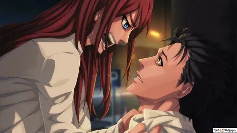 Steins;Gate - Kurisu Makise & Rintarou Okabe HD tapet downlo