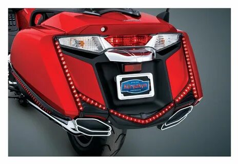 Kuryakyn LED Vertical Rear Run/Brake Light Strips Chrome #32