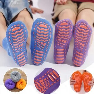 Kids adults anti skid socks trampoline children s slide grip