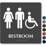 ADA Bathroom Signs ADA Restroom Signs