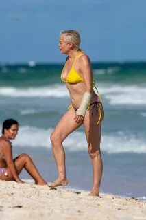 ROSE MCGOWAN in Bikini at a Beach in Tulum 11/23/2020 - Hawt