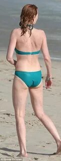 Marg Helgenberger displays her enviable bikini body in St Ba