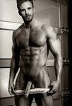 Peter @phr1923 - Sexy Hot Men in Black and White In the Buff