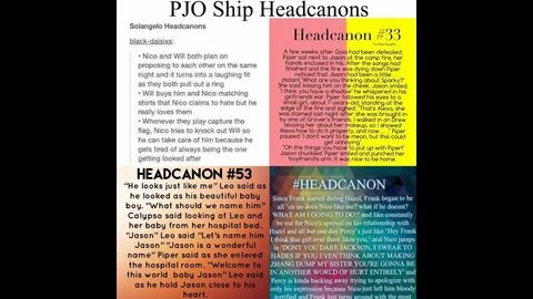 PJO Ship Headcanons! - YouTube