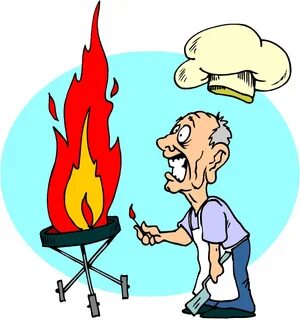 Grilling clipart fire burn, Grilling fire burn Transparent F