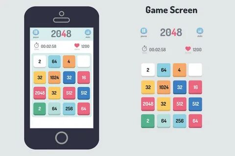 2048 Game Kit - CraftPix.net