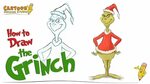 Draw the Grinch (Step by Step) Cartoon Drawing Studio- Learn
