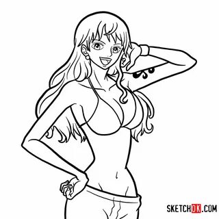 Nami Archives - Sketchok easy drawing guides