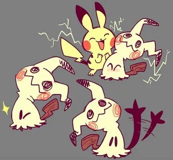 65) Twitter Mimikyu, Pokemon teams, Pikachu