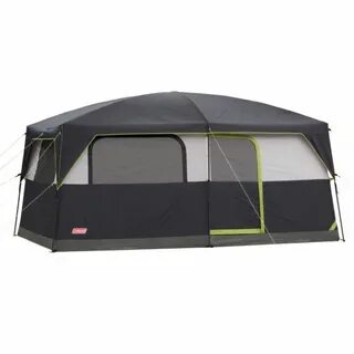 Coleman Prairie Breeze 8-Person Cabin Tent with Built-In LED