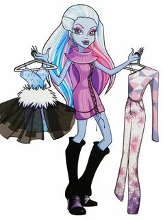 Abbey Bominable Monster high characters, Monster high art, M