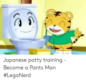 6 Japanese Potty Training - Become a Pants Man #LegaNerd Jap