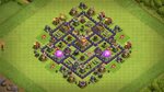 Town Hall 7 Base : Town Hall 7 - WAR Base Map #16 - Clash of