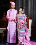 Myanmar wedding dress:ส ส น อ า เ ซ ย น ช ด เ จ า ส า ว ช า 