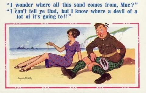 Banned Saucy Seaside Postcards by Donald McGill (13 pics)