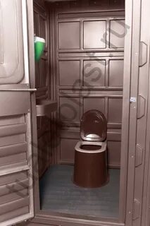 Туалетная Кабина "ЕвроКомфорт" на Выгребную Яму - туалетплас