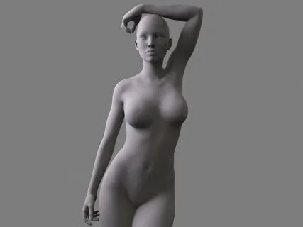 posed female body 3D Модели in Женщина 3DExport