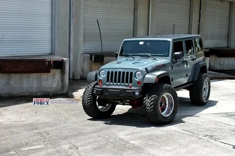 Jeep Wrangler Rubicon 10th Annv. on American Force Wheels Fl