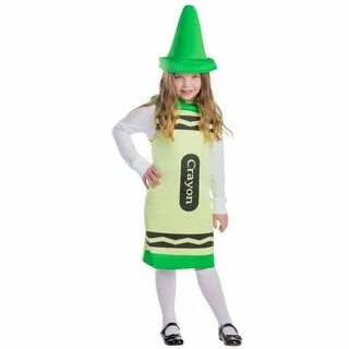 Дети девочки зеленый карандаш ролевые игры костюм от Dress U
