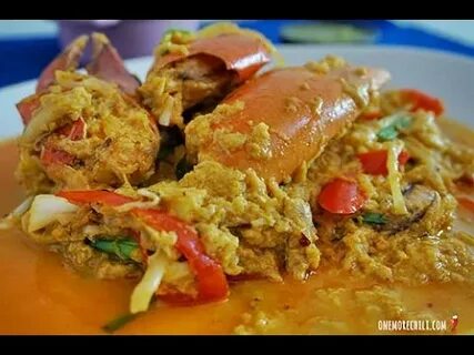 Phoo Pad Phong Karee/ Stir-fried Yellow Crab Curry - YouTube