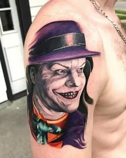 Joker Tattoo by Chris from 6th Order Tattoo Studio - 2017081