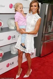 Giuliana Rancic's son Duke pulls silly faces on red carpet